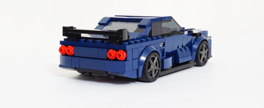 LEGO MOC-225037 76920 Nissan R32 GT-R v2 by KMPMOCS | Rebrickable ...
