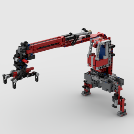 LEGO MOC-133204 Iveco-Ford Turbostar 190-42 logging truck by ...