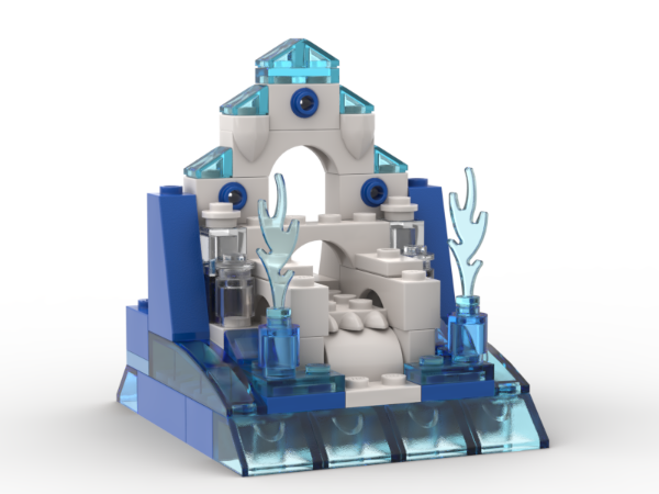 LEGO MOC Ice castle by microbe_jc | Rebrickable - Build with LEGO