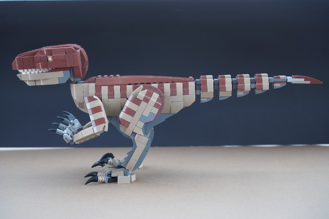 LEGO MOC-175051 Velociraptor Statue by hasskabal | Rebrickable - Build ...