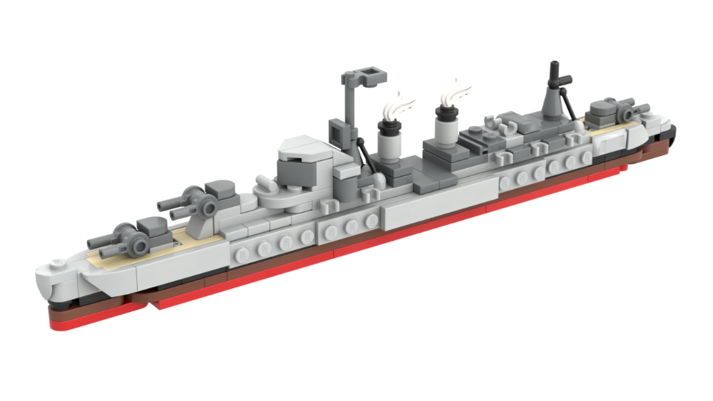 LEGO MOC HMS Incomparable by The_Priors | Rebrickable - Build with LEGO