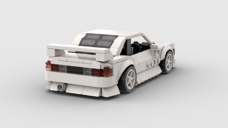 LEGO MOC Nissan Silvia S14 MOC by Roman1179_ | Rebrickable - Build with ...