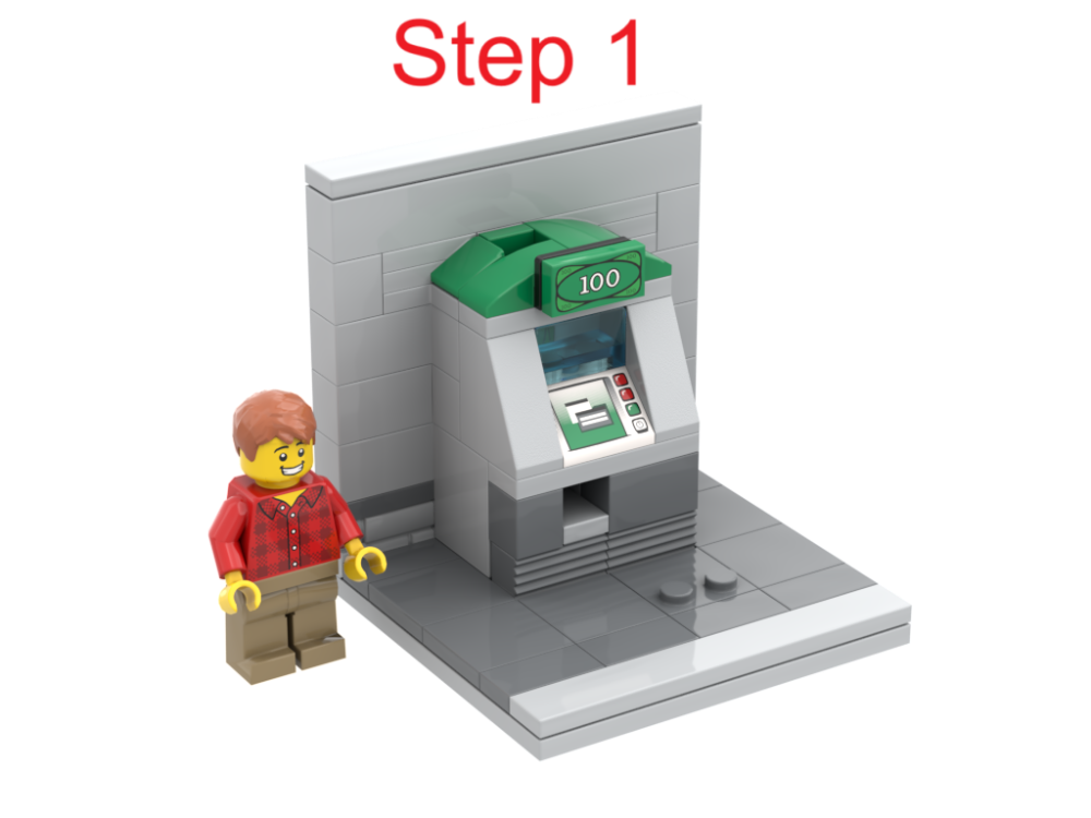 LEGO MOC-226753 Working cashmachine by Pajik555 | Rebrickable - Build ...