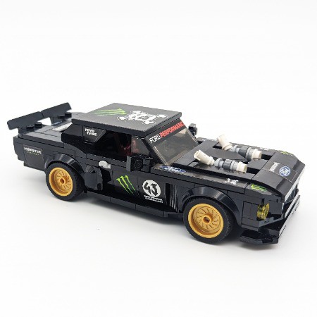 LEGO MOC Hoonicorn Mustang Speed Champion by curtydc | Rebrickable ...