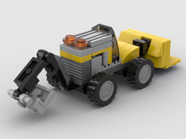 LEGO MOC 31014 Backhoe by JJDesign | Rebrickable - Build with LEGO