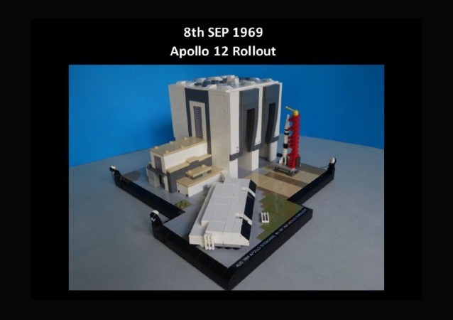 LEGO MOC-209355 Vehicle Assembly Building (VAB) Apollo 13 Stacking ...