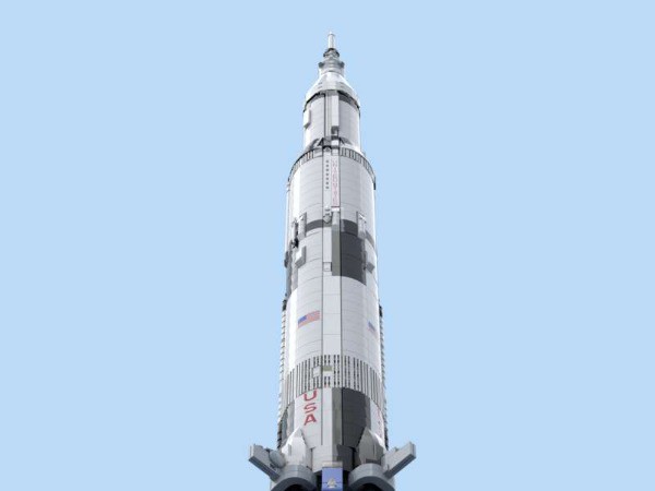 Lego Moc Saturn V Stand By Ej76az 