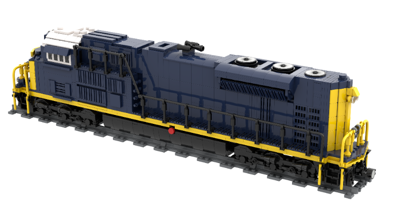 LEGO MOC EMD SD70Ace CSX by Barduck | Rebrickable - Build with LEGO