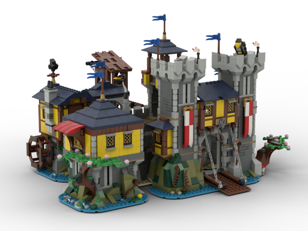 Lego Moc 3rd Expansion Pack For The Castle Set 31120 Alternate Build