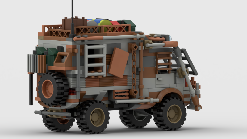 LEGO MOC-169819 Doomsday style ——merchant cart that flows inside the ...