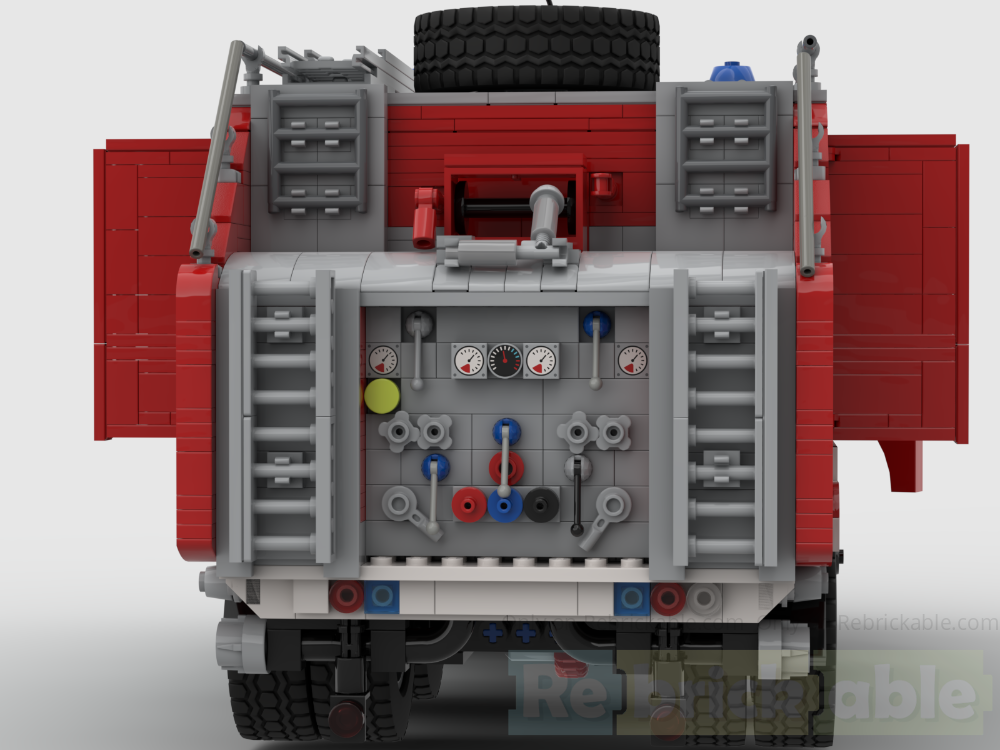 LEGO MOC-225407 Fire engine STEYR 680 M3 of the Gmuend (AUSTRIA) fire ...