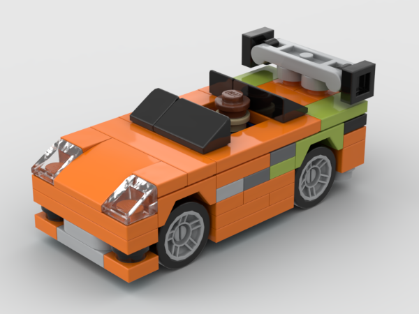 LEGO MOC FAST AND FURIOUS Toyota Supra MK4 v2 by JJDesign | Rebrickable ...