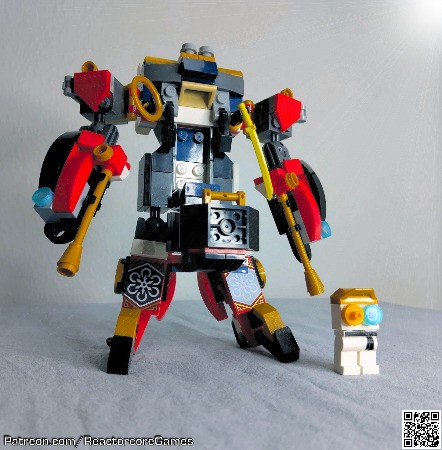 LEGO MOC 71765 Combining Megazord Sensei Ultramech by