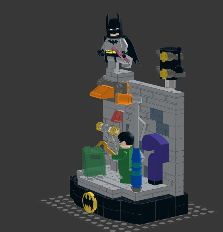 LEGO MOC-254819 Riddle on the wall by Txizu | Rebrickable - Build with LEGO