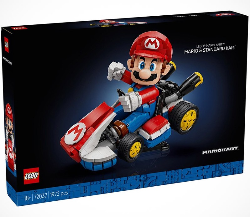 Review: 72037-1 - Mario Kart – Mario & Standard Kart | Rebrickable