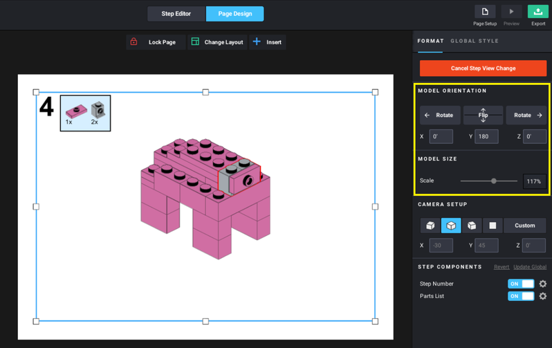 Rebrickable Help Guide: Studio - Making Instructions | Rebrickable ...