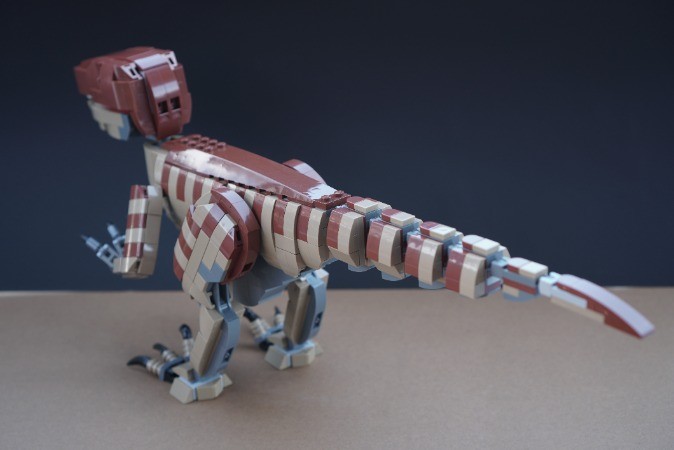 LEGO MOC-175051 Velociraptor Statue by hasskabal | Rebrickable - Build ...