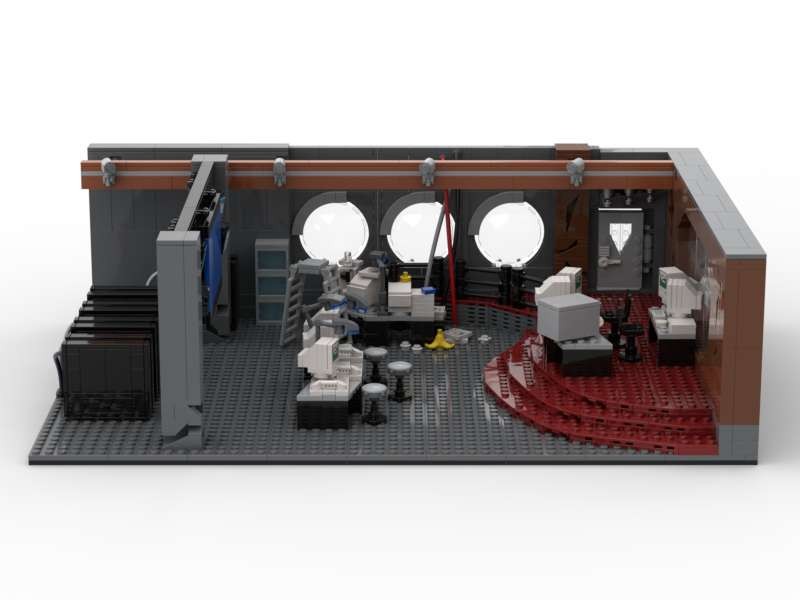 LEGO MOC-264023 JP Control Room by JP_Brick | Rebrickable - Build with LEGO