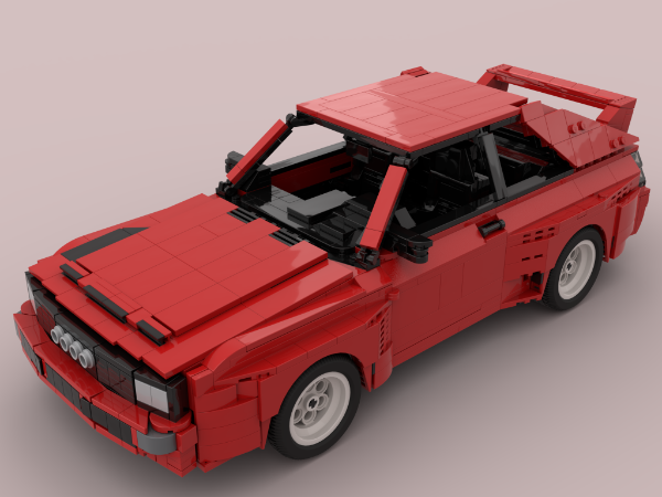 LEGO MOC 1984 Audi Sport Quattro by Five Studs by FiveStuds