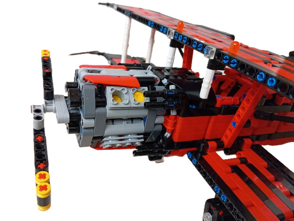 LEGO MOC-234856 42082 Stampe SV-4 Biplane | LEGO Technic Vintage ...