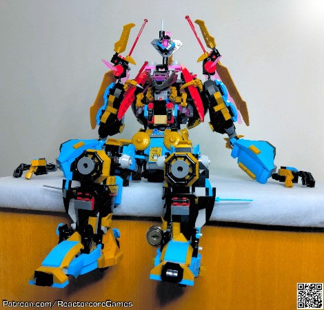 LEGO MOC-197577 71775 Machine God Tangan Hyperion Mecha by