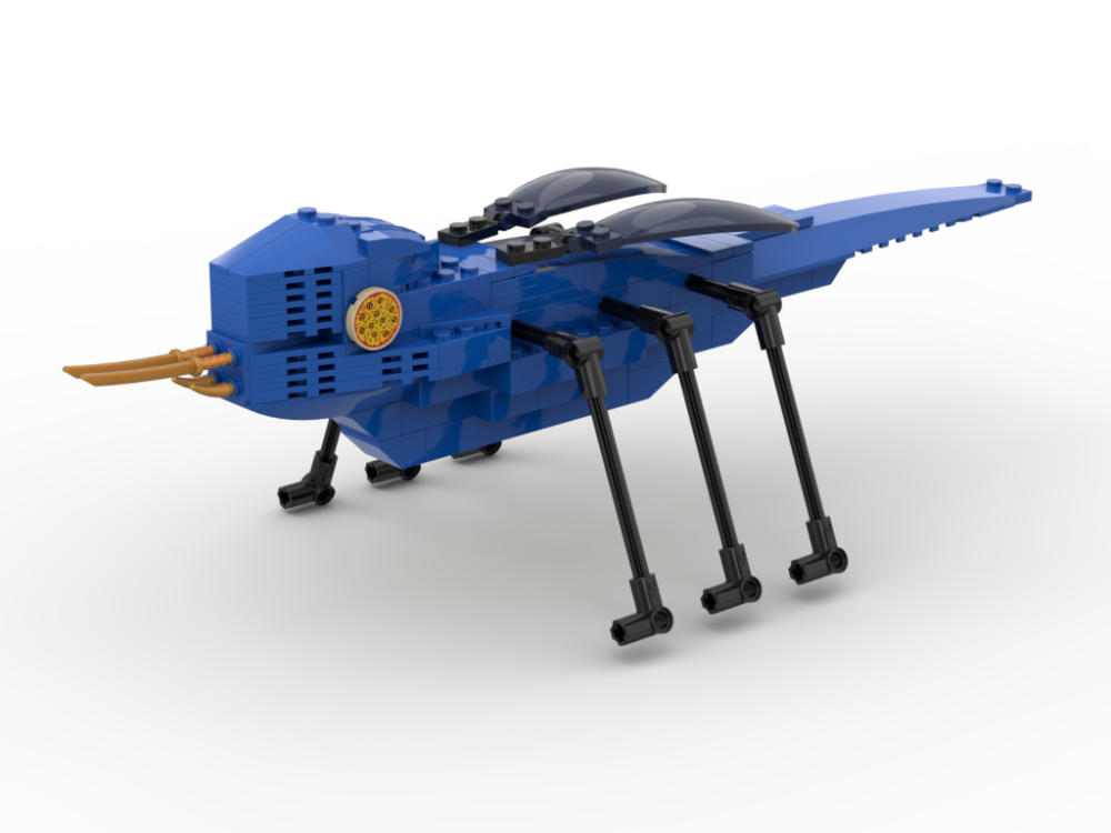 LEGO MOC-247331 Gigantic Blue Insect by JMSS0625 | Rebrickable