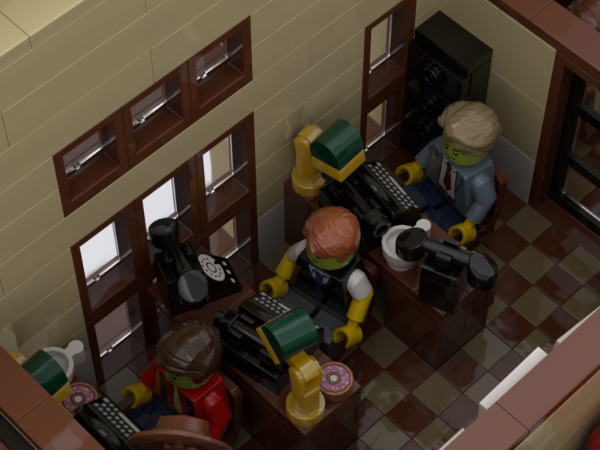 LEGO MOC-161961 Los Angeles Noir LAPD Old Police Station by ...