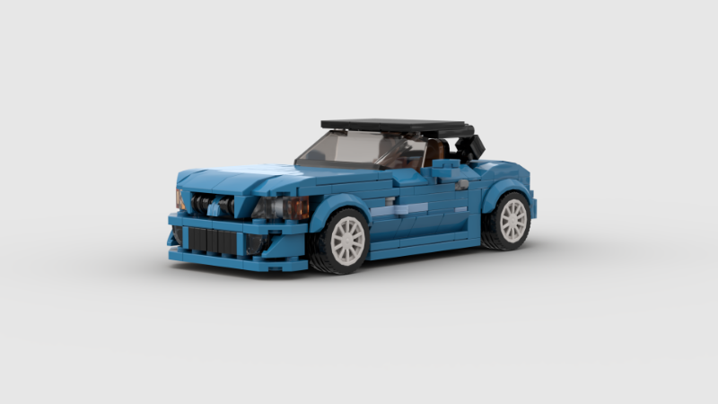 LEGO MOC BMW Z3 MOC by Roman1179 Rebrickable Build with LEGO