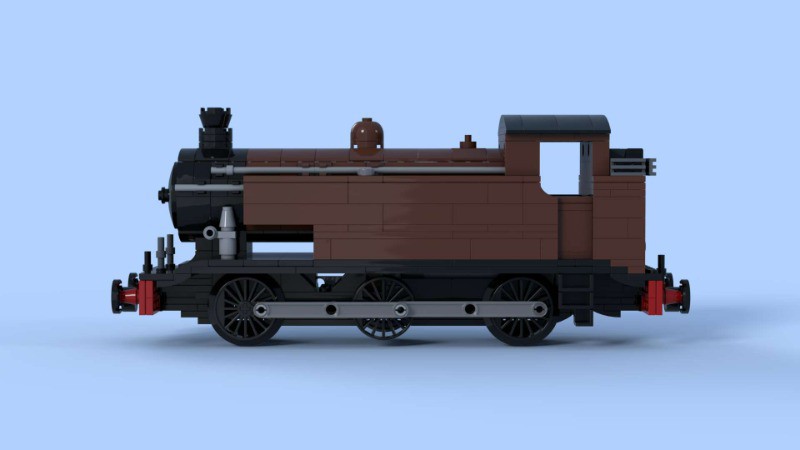 LEGO MOC LBSCR E2 Class Steam Locomotive (8 Wide) by C0NN3RY ...