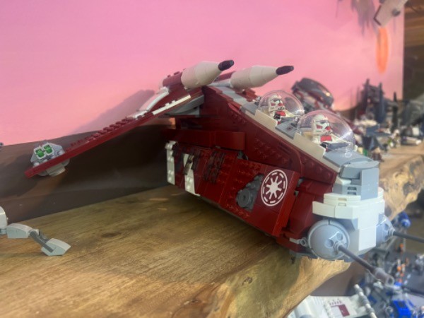 LEGO MOC-159108 Coruscant guard gunship dual door slightly longer by ...