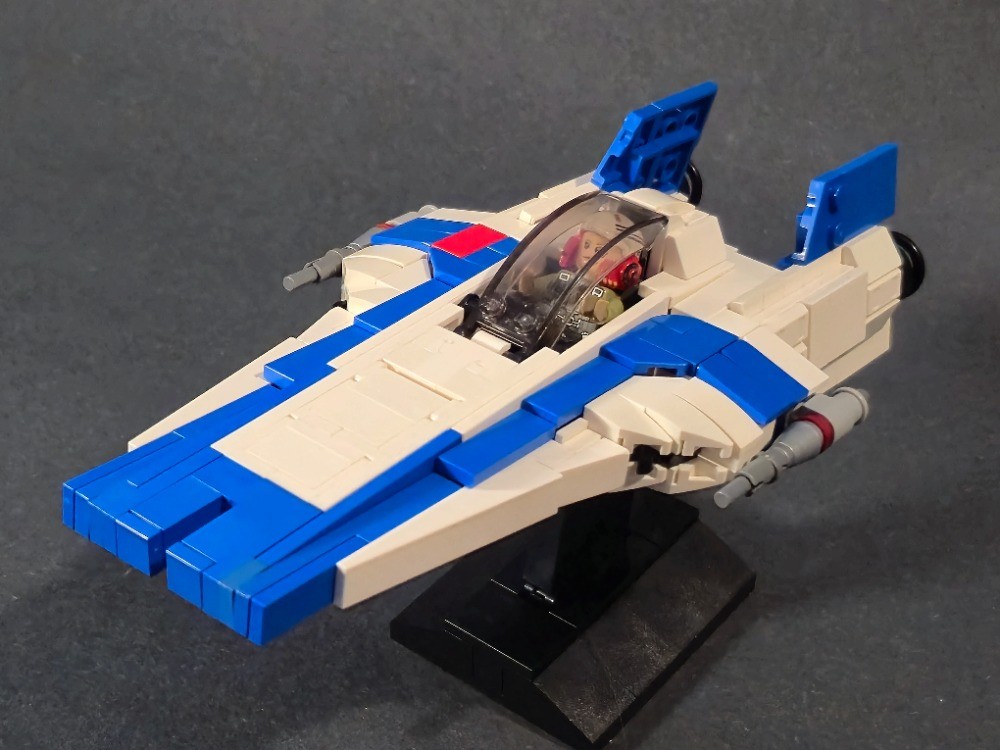 LEGO MOC-241391 Resistance RZ-2 A-Wing (Version 2) by BoeStuds ...