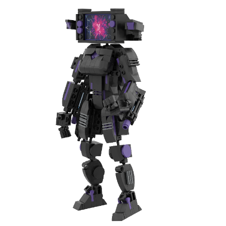 LEGO MOC-162651 Female biochemical TV robot by Vegetabledog.ap