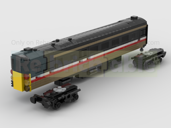 LEGO MOC-214959 4-Wide BR MK2 DBSO Cab Carriage In Intercity Livery ...