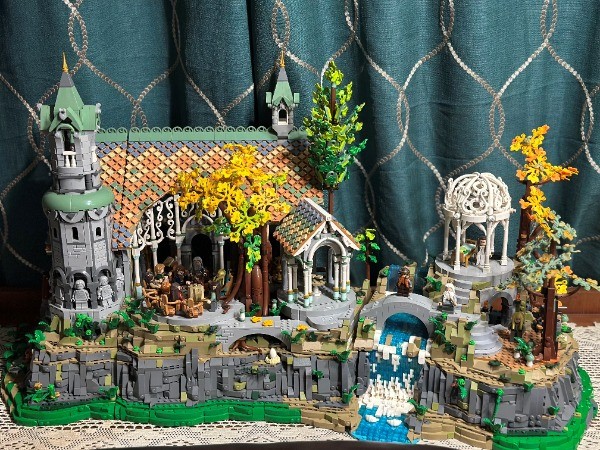 LEGO MOC-170070 Rivendell BASE UPGRADE (VERSION 02) by Metz ...