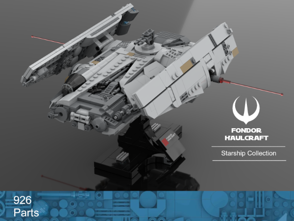 LEGO MOC Fondor Haulcraft - Starship Collection (Midi Scale) by
