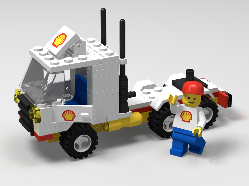 LEGO MOC-257226 Shell Big Rig by Bruckette | Rebrickable - Build with LEGO