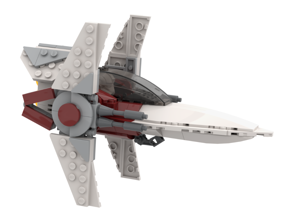 LEGO MOC-238463 Republic Alpha-3 Nimbus-Class V-Wing Starfighter