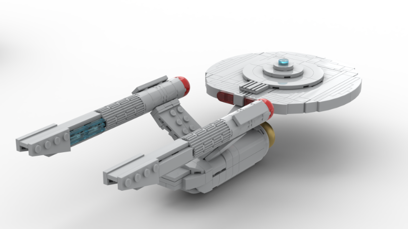 LEGO MOC USS Enterprise NCC1701 (Strange New Worlds or Kelvin Timeline ...