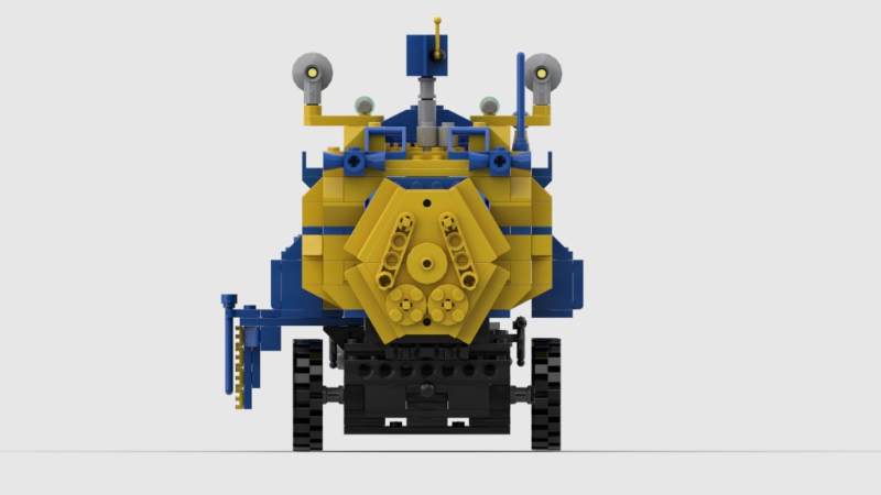 LEGO MOC Vintage Exploration Rover by Super_builder1969 | Rebrickable ...