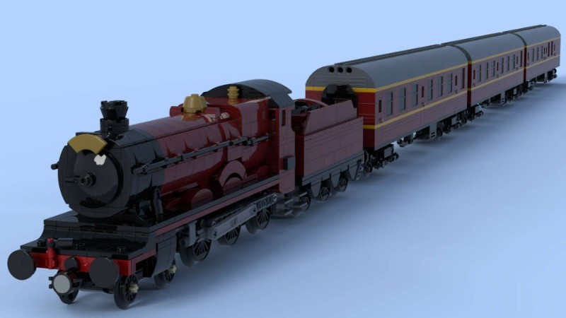 LEGO MOC Magic Express (8 wide) by C0NN3RY | Rebrickable - Build