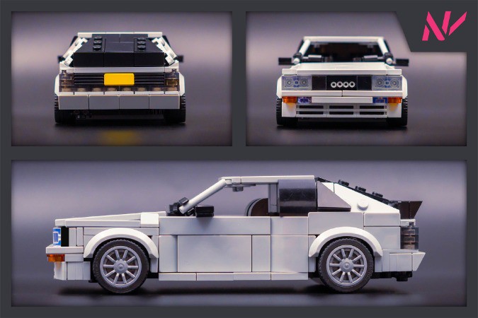 LEGO MOC Audi Quattro S1 by NV Carmocs