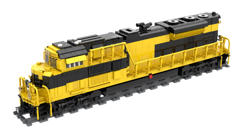 LEGO MOC MD SD70Ace VIRGINIAN (NS Heritage unit) by Barduck ...
