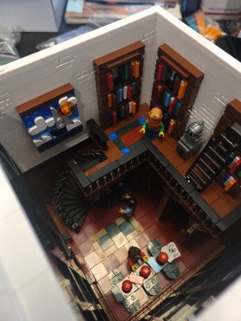 LEGO MOC The Grand Public Library by lord_bricker | Rebrickable - Build ...
