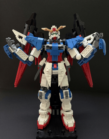 LEGO MOC-218773 1/60th Scale: Destiny Gundam Wings by DragonFruity2D ...