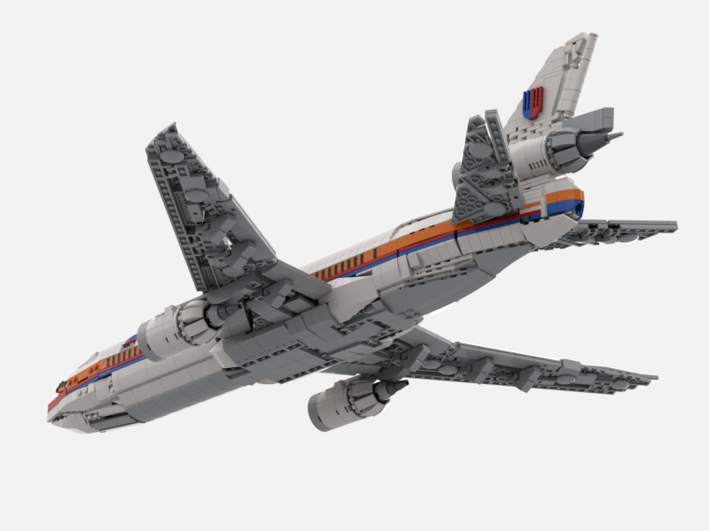LEGO MOC-228395 DC-10 United Airlines by ryangc_productions