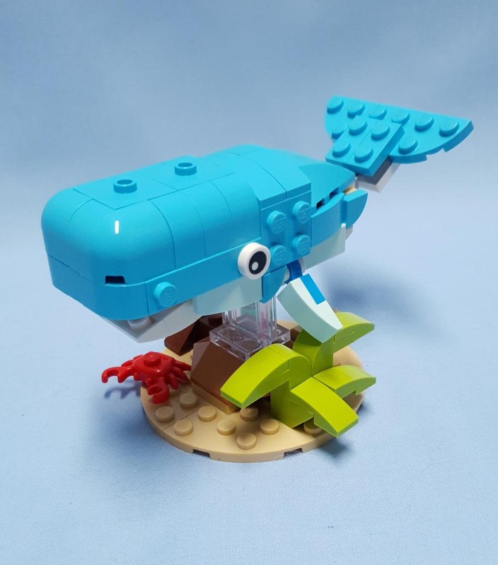 Mini MOC Madness - 31128-1 - Dolphin and Turtle | Rebrickable