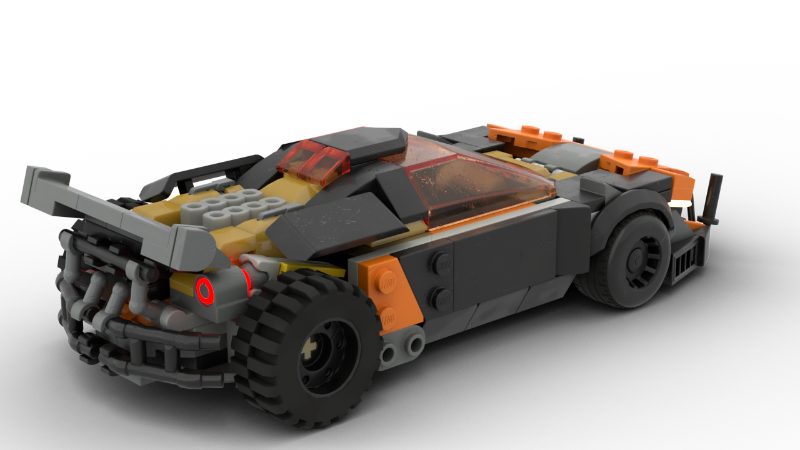 LEGO MOC Ninjago - Cole´s Turbo Dragon Cruiser by ChrisW. | Rebrickable ...