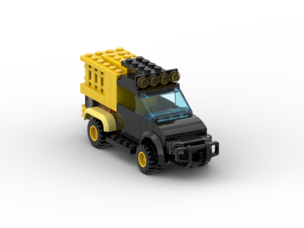 LEGO MOC Offroad Pickup by P4tp4t | Rebrickable - Build with LEGO