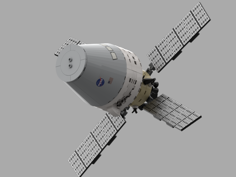 LEGO MOC-256501 NASA-Artemis-II-Orion Integrity by PedroJ | Rebrickable ...