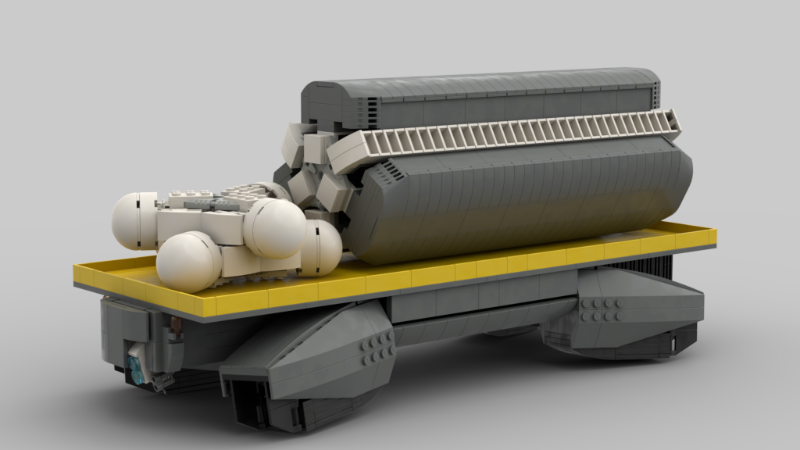 LEGO MOC-166291 Compact Cargo Transport by Futurism_Lego | Rebrickable ...